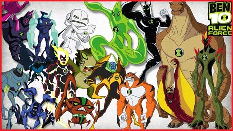 aliens from ben 10 alien force